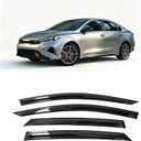 MIALUTY® Window Visors Rain Guards for Kia Forte Sedan 2019-2024, Out-Channel Vent Visors Heat Insulation Sun Shade Accessories for Cars