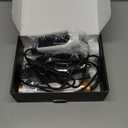 Hair Dryer Brush 5 in 1, Blow Dryer Brush Set with Air Curler Wrap Hair Styler, Negative Ionic Blow Dry Brush, Detachable Hair Tool for Curling, Volumizer,Straightener,Drying (White Rose Gold)