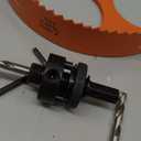 8 Inch Hole Saw with Arbor for Metal Wood Plastic, 8 in Bi-Metal Hole Cutter for Different Project with Smooth and Flat Drilling Edge, Fast Chip RemovalLighter and Portable