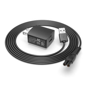 5V Charger for Philips Norelco Newer Series 2400 3900, Wet & Dry Shaver Newer Series 2000 5000 7000 3000 QP2724 QP2834 QP1924 Phillips One Blade 360 Series Shaver Trimmer Electric Shaver