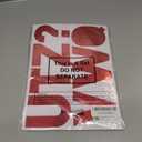 Panelee 145 Pieces 20 Sheets Large Letter Stickers 4 Inch Big Font Alphabet Letter Stickers Self Adhesive for Classroom Window Door Home Decor Mailbox Sign(Red)