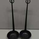 Aimto Wall Sconce Candle Holder Metal Hanging Wall Decorations for Home,Living Room, Bathroom, Dining Room, Set of 2Black