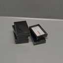 Winlor Small Picture Frames, Mini Size Baby Photo Frame, 2x3'', Set of 6, For Tabletop Home Decor, Polaroid Picture Frame with Soft Magnet, Cute Refrigerator Magnets, Black