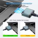 140W USB C to Magnetic 3 Safe Charging Cable(2 M/6.6 ft)for M5/M4/M3/M2/M1 MacBook Pro Air Charger Cord for MacBook Pro (16"/14"2026/2025/2024/2023/2021), Air (15"/13"2026/2025/2024/2023/2022)Blue