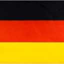 ANJOR Germany Flag 3x5 Foot German National Flags Polyester with Brass Grommets 3 X 5 Ft
