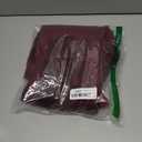 Buauty Womens Sweatshirts Crewneck Cable Knit Sleeve Pullover Sweaters Lightweight Fall Fashion Casual Tunic Tops (X-Large, Wine)