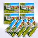 NextDayLabels - 8-1/2 x 11 Laser and Inkjet Printer Postcards 4 up Per Page, (4-1/4" x 5-1/2" Each Card After Perf) 50 Sheets / 200 Cards - White