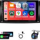 2G 64G CarPlay Radio for Mercedes Benz GL ML Class W164 X164 ML350 ML500 GL350 GL450 2005-2011 Car Stereo 9'' 1080P HD IPS Touch Screen Android Auto FM/RDS GPS WiFi 16EQ AHD Backup Camera