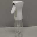 BeautifyBeauties Spray Bottle For Hair  Continuous Mister Spray Bottle for Hairstyling, Cleaning, Plants, Pets, Barbers, Salons, Essential Oil Scents (10.1 Ounce) (Clear)