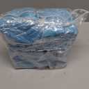 Maxcheck 100 Pcs Sticky Tack Cloth Woodworking Painters Wax and Silicone Free Tack Cloths for Removing Dust Rags Automotive Painting for Automotive, 18 x 36'' (Blue)