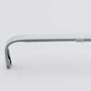 Yafa Home Fashion Heavy Duty Single Standard Adjustable Curtain Rod Hardware Included(White,48"-84")