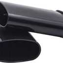 20 Pack 15ml Empty Deodorant Containers Oval Lip Balm Tubes 0.5 oz Plastic Deodorant Tubes Refillable Oval Twist-Up Tubes BPA-Free for DIY Homemade Crayon Chapstick Lotion Sticks Vials(Black)