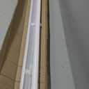 Privacy Venetian Blind, Aluminum Venetian Blind for Indoor Windows, 25Mm Metal Slat, Cordless, for Office Home Windows Custom Size (White)