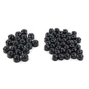 Motorcycle Bolt Covers Bolt Head Toppers Engine Caps Kit fit for Harley Touring Road King Street Glide Road Glide Electra Glide Sportster 883 Dyna Fat Bob Softail Fat Boy (9mm-12mm), 60pcs