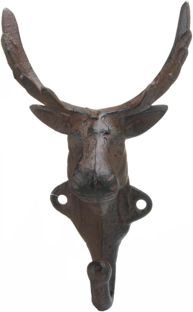 Cast Iron Moose Hook