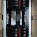 Tzou Adjustable Dumbbell 52LB Free Dumbbell Weight Adjust with Handle for Full-Body Home Gym Workouts 14.70 x 8.07 x 7.68INCH (Black as Shown)