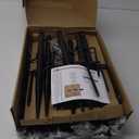 6 Pack String Light Poles, Outdoor String Light Pole 10 ft Forked Metal Light Pole with Adjustable Outdoor Light Stand, Deck, Backyard, Garden, Wedding, Rustproof and Sturdy with Hooks.