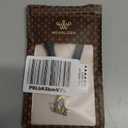 Wearlizer Slim Leather Band Compatible with Apple Watch Bands for Women 40/ 38/ 41mm Dressy Elegant Thin Leather Bracelet with Designer Celtic Knot Buckle for iWatch Series 10 9 8 SE 7 6 5 SE 4 3 2 1