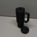 Frost Buddy Thicc Buddy - 16 oz Stainless Steel Vacuum Insulated Tumbler with Lid and Straw for Water - Travel Mug Cupholder Friendly - Gifts for Women Men Him Her (Dark Night)