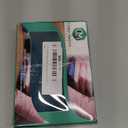 2 Pack Pillow Shams Standard Size 20x26  600 Thread Count 100% Organic Cotton Teal Pillow Covers with 2 Inch Flange, Soft & Smooth Premium Hotel-Quality Pillowcases Set of 2