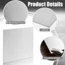1 Pcs 430 Stainless Steel Sheet Metal 16 x 16 Inches 24GA Metal Plates Panel #4 Brushed Finish Magnetic Mount Board Wall Food Truck Restaurant Crafting Kitchen Floor Trailer Garage Gym