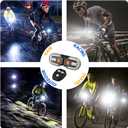 Bike Turn Signals, Bicycle Turn Signals Back with Wireless Remote Control, Rechargeable LED Rear Bike Light, IPX44 Waterproof Bike Safety Light for Night