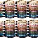 Wavwavw 200 Pcs Christian Bible Verse Ribbon Wristbands Bulk with Lock Scripture Disposable Inspirational Religious Bracelets Band for Church Events Supply Vbs Group Party Favors