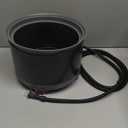 5.5L Heated Water Bowl, 1.45Gal Large Heated Dog Bowls for Outside, Outdoor Winter Waterproof Heat Pet Water Bowl with Chew Resistant Power Cord & LED Neon for Dog/Cat/Chicken/Duck/Rabbit