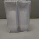 50 Pack 3.5 Oz Square Dessert Cups,Plastic Clear Dessert Cups,Disposable Tasting Cups Great for Desserts,Appetizers,Mousse