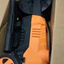 5000PSI Electric Pressure Washer - 2025 New Electric Power Washer with Upgraded 33ft Pressure Washer Hose Reel, Foam Cannon, 4 Nozzle Set, Power Washer for House/Patios/Car/Fence, Orange