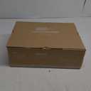 Oubonun Lazy Susan Organizers Set of 6, 10.2x 9.4x 4 Plastic Transparent Kitchen Cabinet Storage Bins with Handle, 4" Deep Container, 1/8 Wedge - Food Safe, without BPA