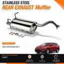 54911 Stainless Steel Rear Exhaust Muffler for 2012-2014 Honda CR-V CRV4