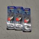 Blue Fox Blue Fox Classic Vibrax Spinner 7 16 Ounce (Red Tipped/Silver Flake)