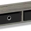 FURINNO Turn-N-Tube Monitor Stand, French Oak Grey/Black