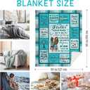Sister Gifts Blanket 60x50, Big, Little, Sisters Birthday Gift for Graduation Christmas Xmas Mothers Day