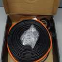 2.5FT3FT-200FT Pipe Heating Cable for Pipe Freeze Protection, Heat Cable for Water Pipes(Metal and Plastic), Pipe Heat Tape Keeps Water Flowing at -40F 5w/ft, 120V Plumbing fixture