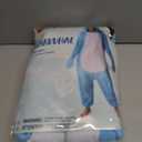 Spooktacular Creations Halloween Dalmatian Dragon Triceratop Unisex Costume, Adult Animal Costume Halloween Costume Party (Blue, L)