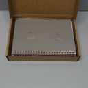 3 Pcs Spiral Notebooks For Women - Aesthetic College Ruled Journal/Notebook with Large Pockets & 7mm 60 Sheets Lined Pages - for School and Office SuppliesA5, 5.7" x 8.3" (Pack 1)