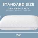 Serenity by tempur-pedics Cooling Memory Foam Pillow, Standard