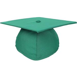 Unisex Adult Matte Graduation Cap with Tassel Year Charm Pack of 3