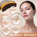 Lymphatic Drainage Face Brush  Gua Sha Contour Brush for Face, 1 or 2 Pack, Soft Bristles for Natural Makeup, Waterproof & Easy Clean(2Pcs Contour Face Brush)