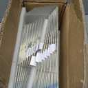 Daofary Acrylic Sign Holder 8.5 x 11, 12 Pack L Shape Clear Plastic Display Stand, Slanted Back Picture Frame Menu Flyer Paper Display Stand up Table Top Sign Holders for Restaurant, Office and School