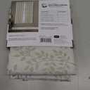 Floral Blackout Curtains for Bedroom Living Room 63 Inches Length Farmhouse Curtains Room Darkening Vintage Drapes Traditional Rod Pocket Window Treatment 2 Panels Set Taupe on Beige, Size: 40"W x 63"L (Pack of 2)