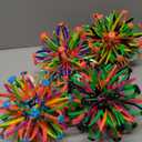 4E's Novelty Expandable Breathing Ball Sphere (4 Pack) Toy for Kids Stress Reliever Fidget Toys for Yoga Anxiety Relaxation Expands from 5.6" to 12"