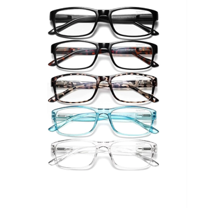 Gaoye Professional Reading Glasses for All Day - Computer Readers with Blue Light Protection - Value Pack +2.25
