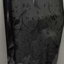 Niviy Static Cling Total Blackout Non-Adhesive Window Film Black Out Windows Covers Bathroom Door Glass Decoration Window Film Privacy Covering (Black, 24 x 54 Inch)