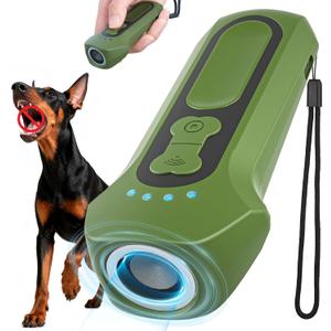 Dog Bark Deterrent Devices, Ultrasonic Anti Barking Device for Dogs, Portable Dog Training Device Safe for Dogs & Human Bark Control Barks No More Indoor Outdoors Behavior Correct