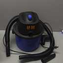 Koblenz Wet Dry Vacuum Cleaner, 2 Gallon 2.0 PHP, 60 CFM, 10 ft Reach, Twist-N-Lock Hose, Small Shop Vac, Portable Shop Vac for Home Car Garage Workshop, Accessories Included, Blue/Black, WD-2L