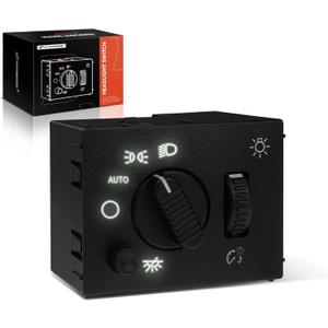 A-Premium Headlight Switch Headlamp Dimmer Switch For 2003-2006 Chevy Silverado Avalanche Suburban Tahoe & GMC Sierra Yukon XL & Cadillac Escalade, Replaces 19381535 15194803