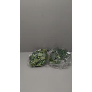 2 Packs Artificial Eucalyptus with Flowers,Fake Garland for Wedding, Faux Greenery Garland Vines Table Runner,Summer Floral Decorations for Hanging,Wedding Backdrop,Indoor